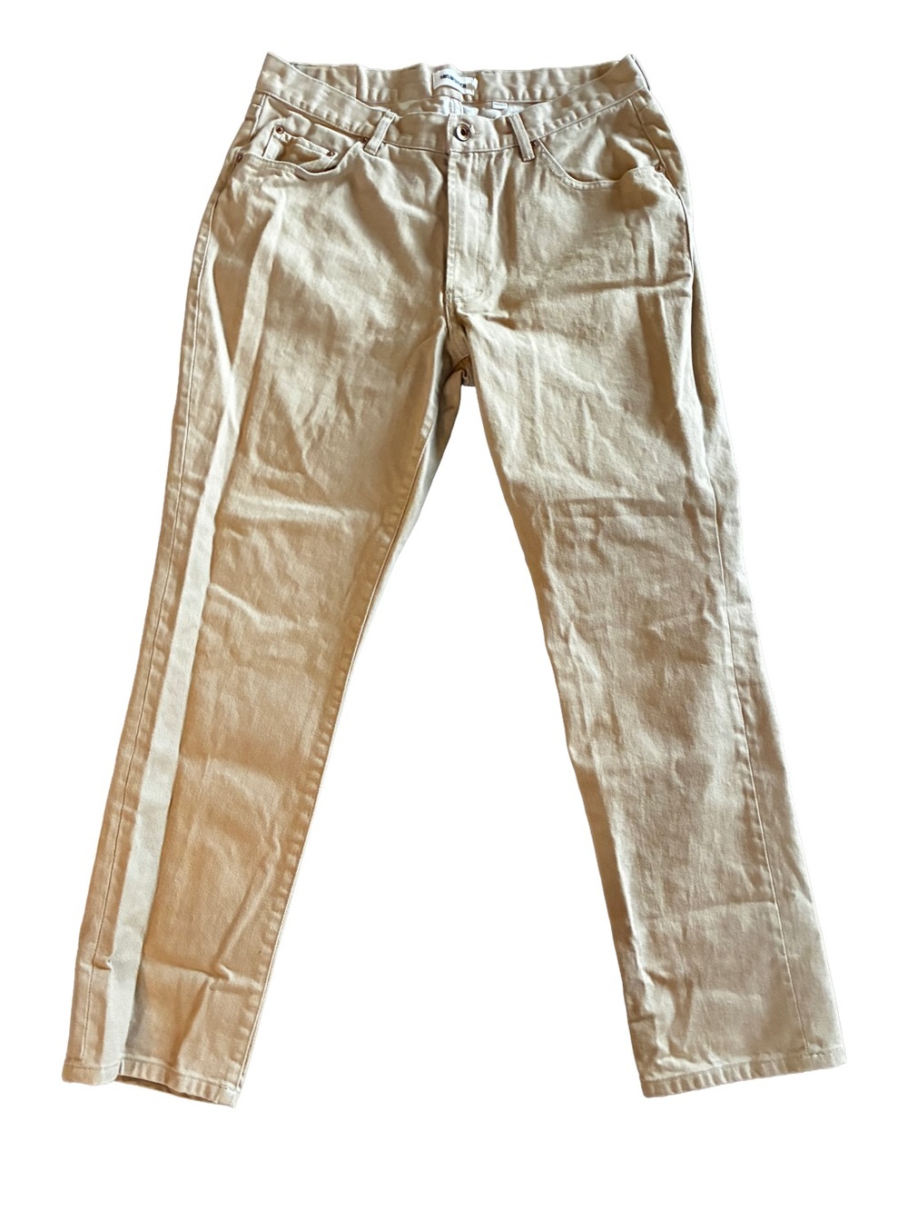 Taylor Stitch Democratic Fit Canvas Pants 34x31 Tobacco Tan Camel